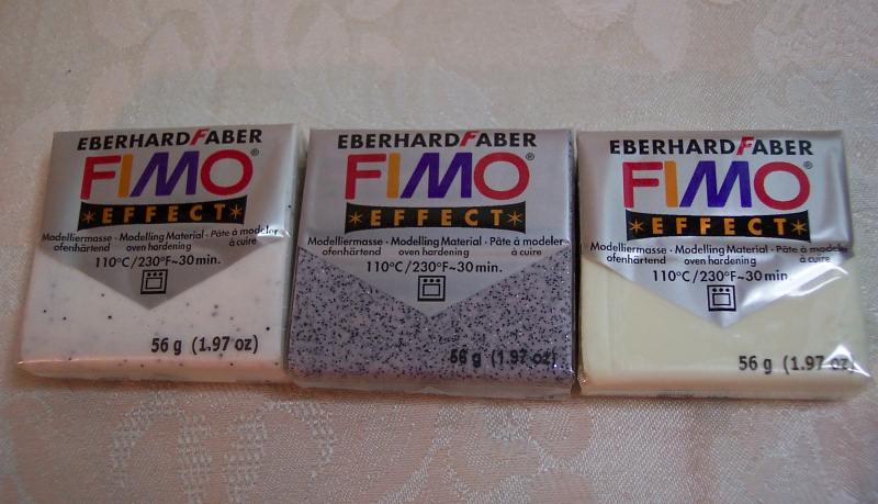 M00225 MOREZMORE 3 Fimo Effect Clay Stone & Night Glow